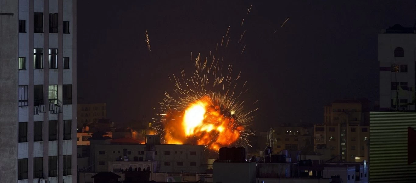 Ισραηλινά αντίποινα για την εκτόξευση ρουκέτας από τη Λωρίδα της Γάζας